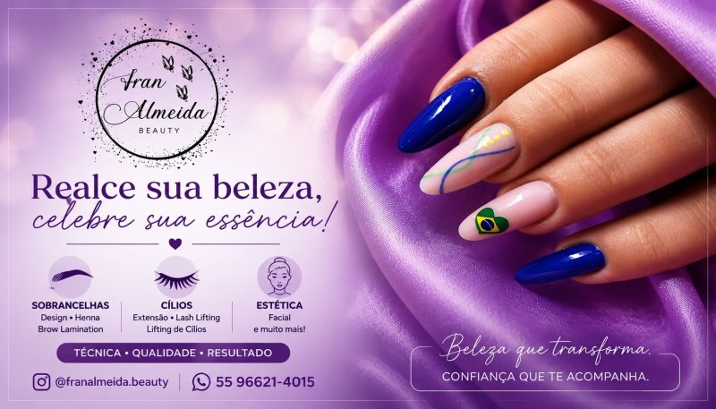 Fran Almeida Beauty – Sobrancelhas, Cílios e Estética Realce sua beleza, celebre sua essência!